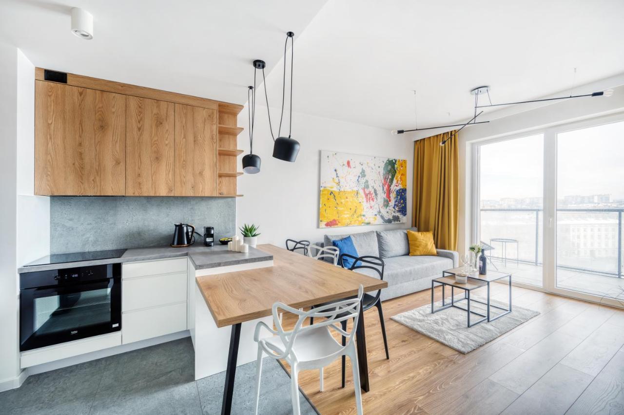 9Th Floor Lodz Manufaktura Apartments With Parking By Rentujemy Exterior foto